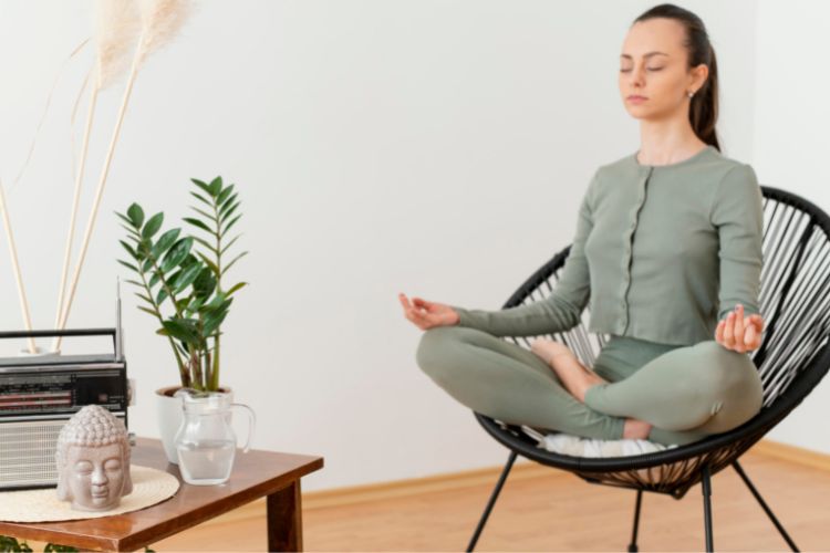 Lotus Meditation Chair